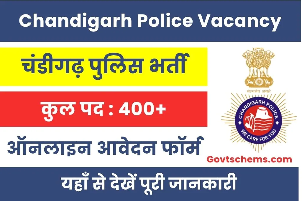 Chandigarh Police Recruitment 2025 : चंडीगढ़ पुलिस भर्ती